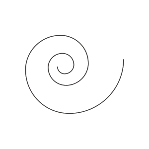 Drawing of spiral