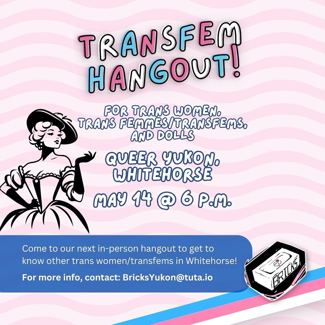 Get ready for this month's transfem hangout!