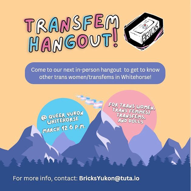 The next TRANSFEM HANGOUT is coming up next Wednesday, March 12!!
Don't miss out! Add it do your calendar!
See you there 😘