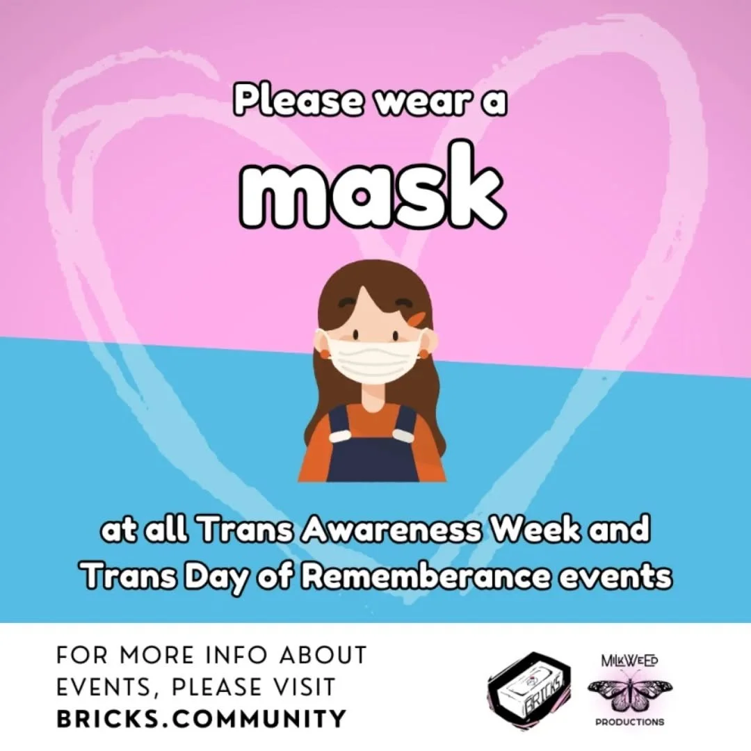 It&rsquo;s that time of year again where airborne illnesses make their way through our communities.

As such, we request that everyone planning on attending the Craft Fair, the Matrix double bill, and/or the candlelight vigil to please wear a mask!

