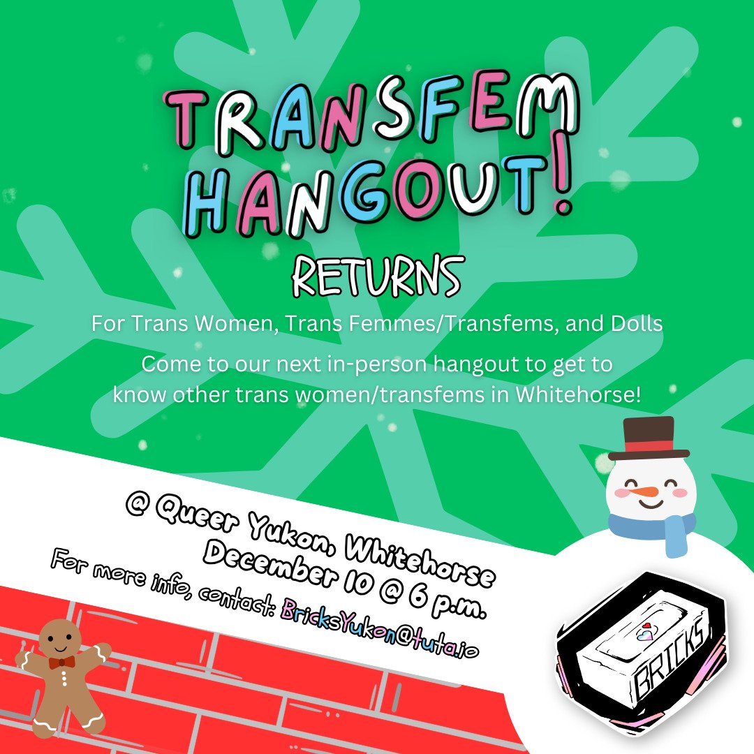 The TRANSFEM HANGOUT is back!!!!

Join us on December 10, at 6 p.m.