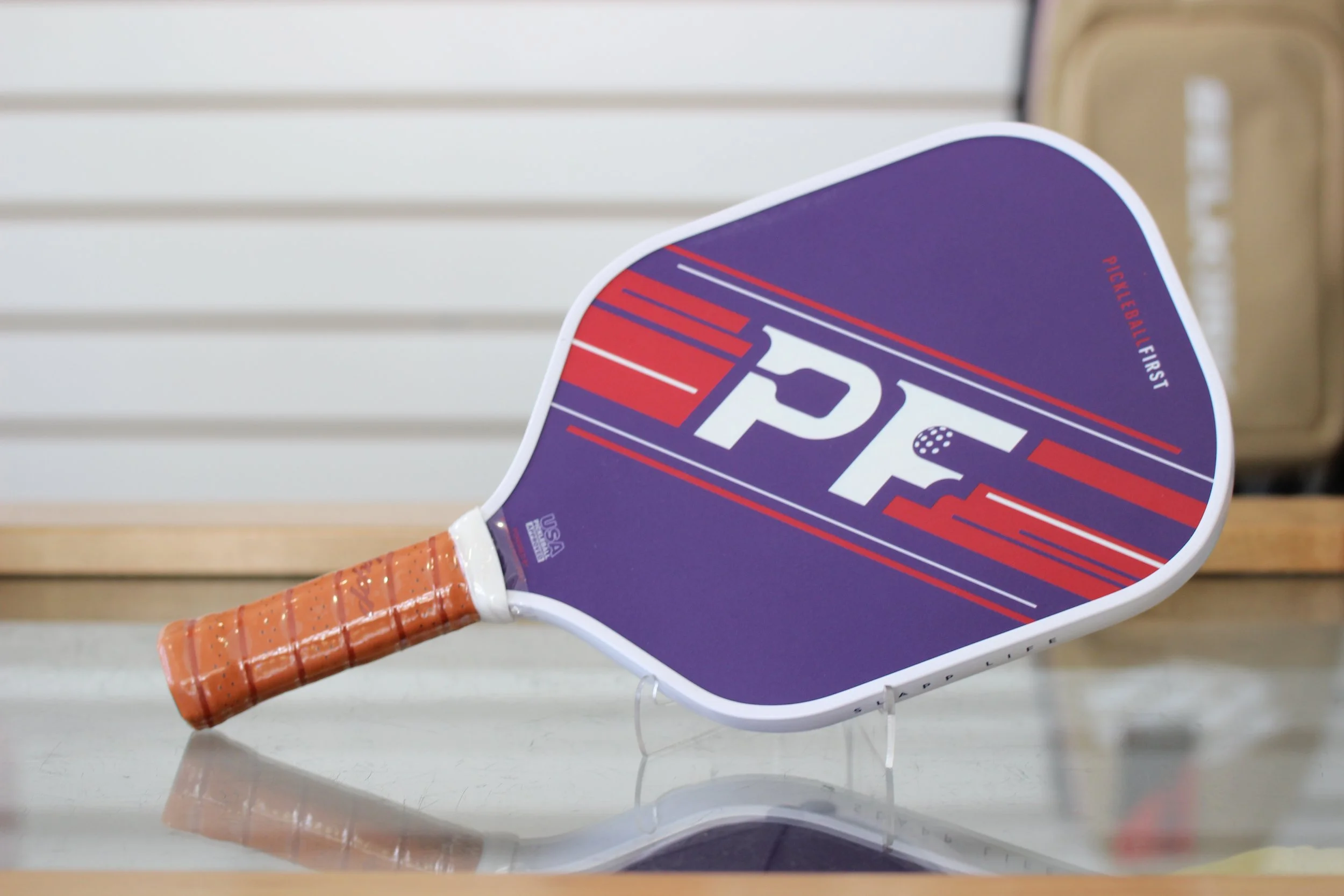Pickleball First Paddle Purple