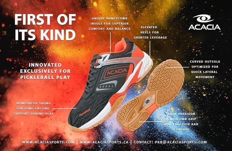 New Pickleball Shoes... come to the Anaheim tennis center this weekend for the Orange County Classic Pickleball Tournament! Check out the new Pickleball shoes! @anaheimtenniscenter @acaciasports #pickleballplayers #play #shoesforsale #fun