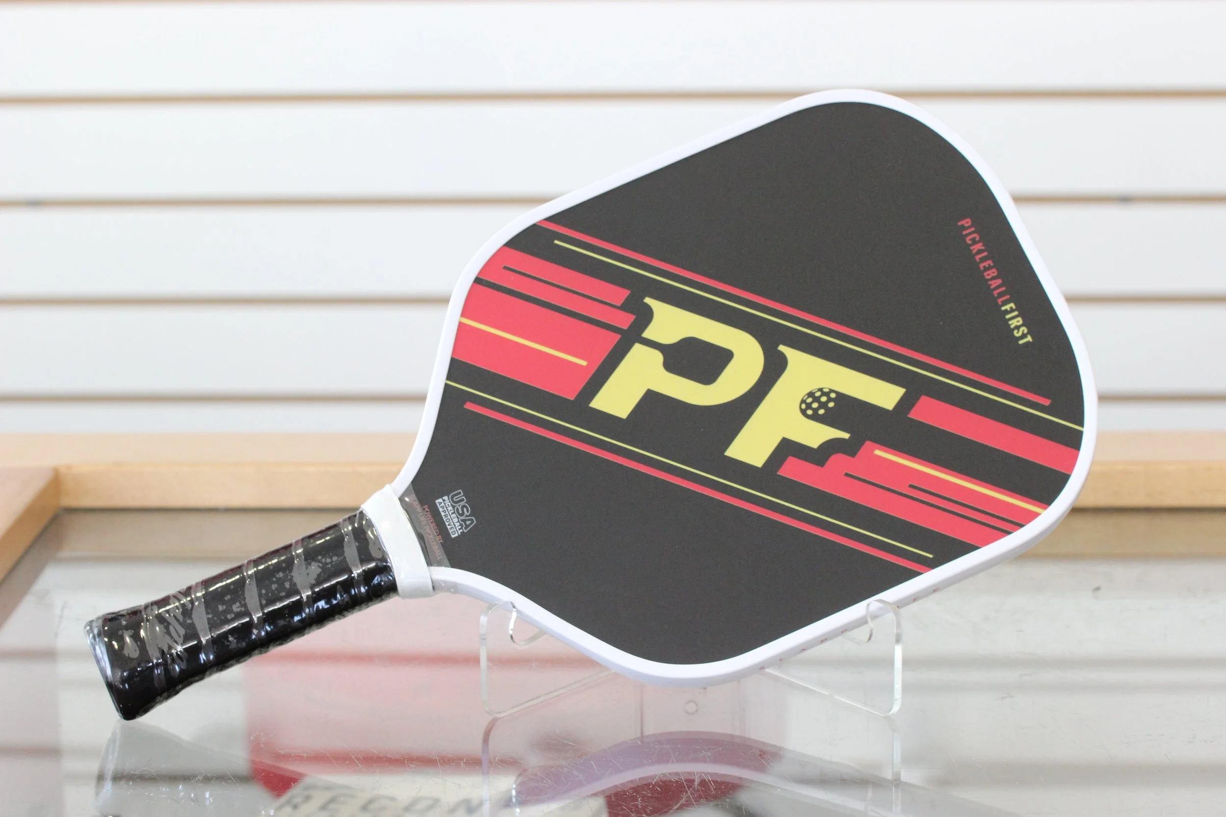 Pickleball First Paddle Black/Red