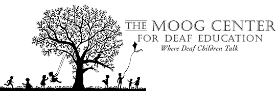 The Moog Center for Deaf Education is an independent, not-for-profit program that provides educational services to children who are deaf or hard of hearing birth to early elementary years and their families.