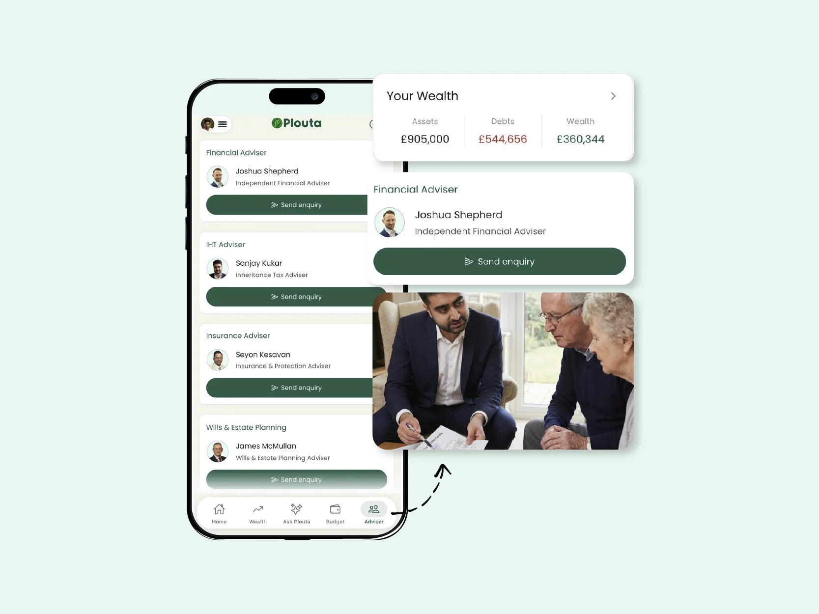 Plouta App for Financial and Estate Planning