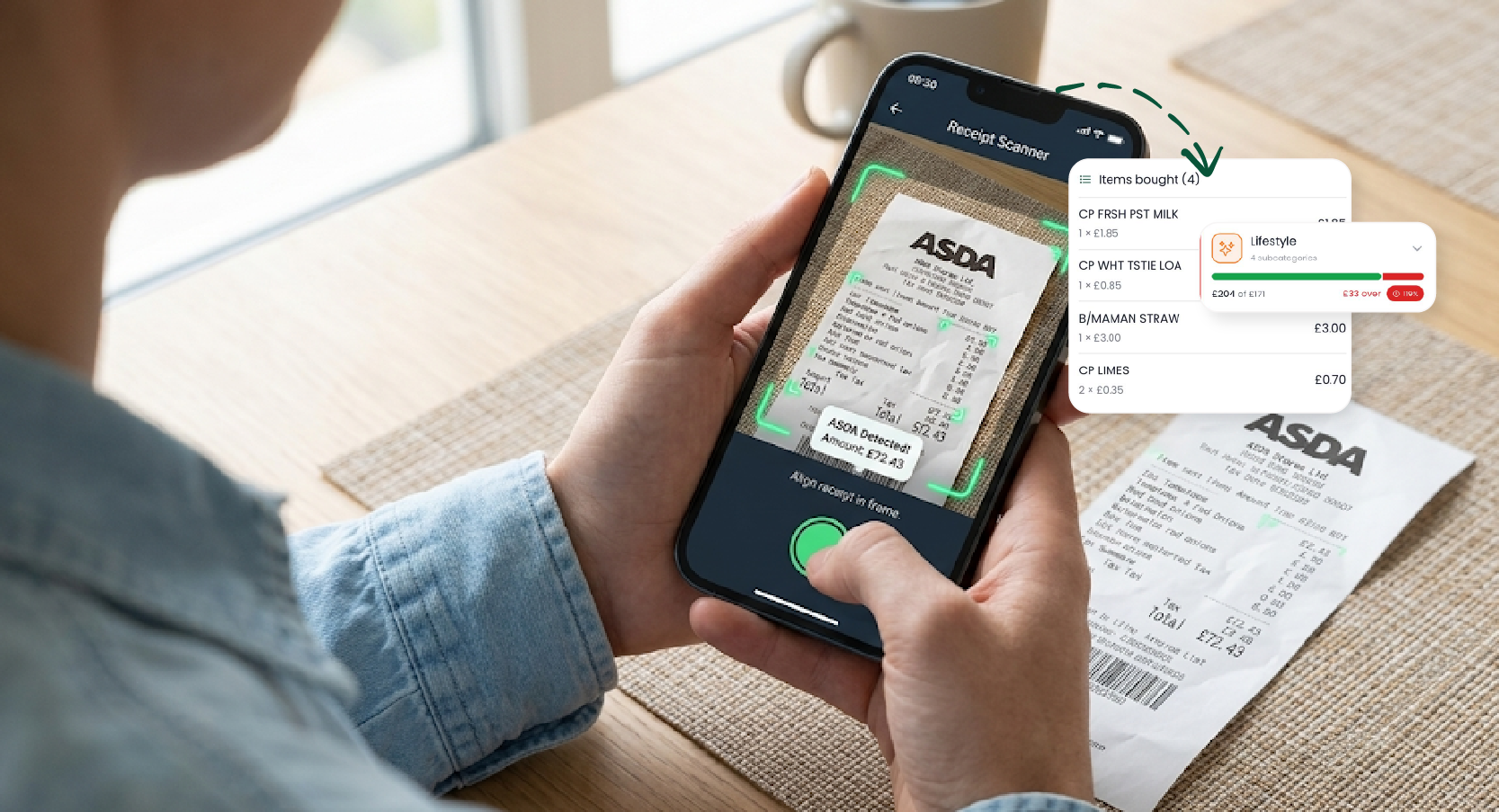 How to Track Spending and Split Bills Using a Receipt Scanner App