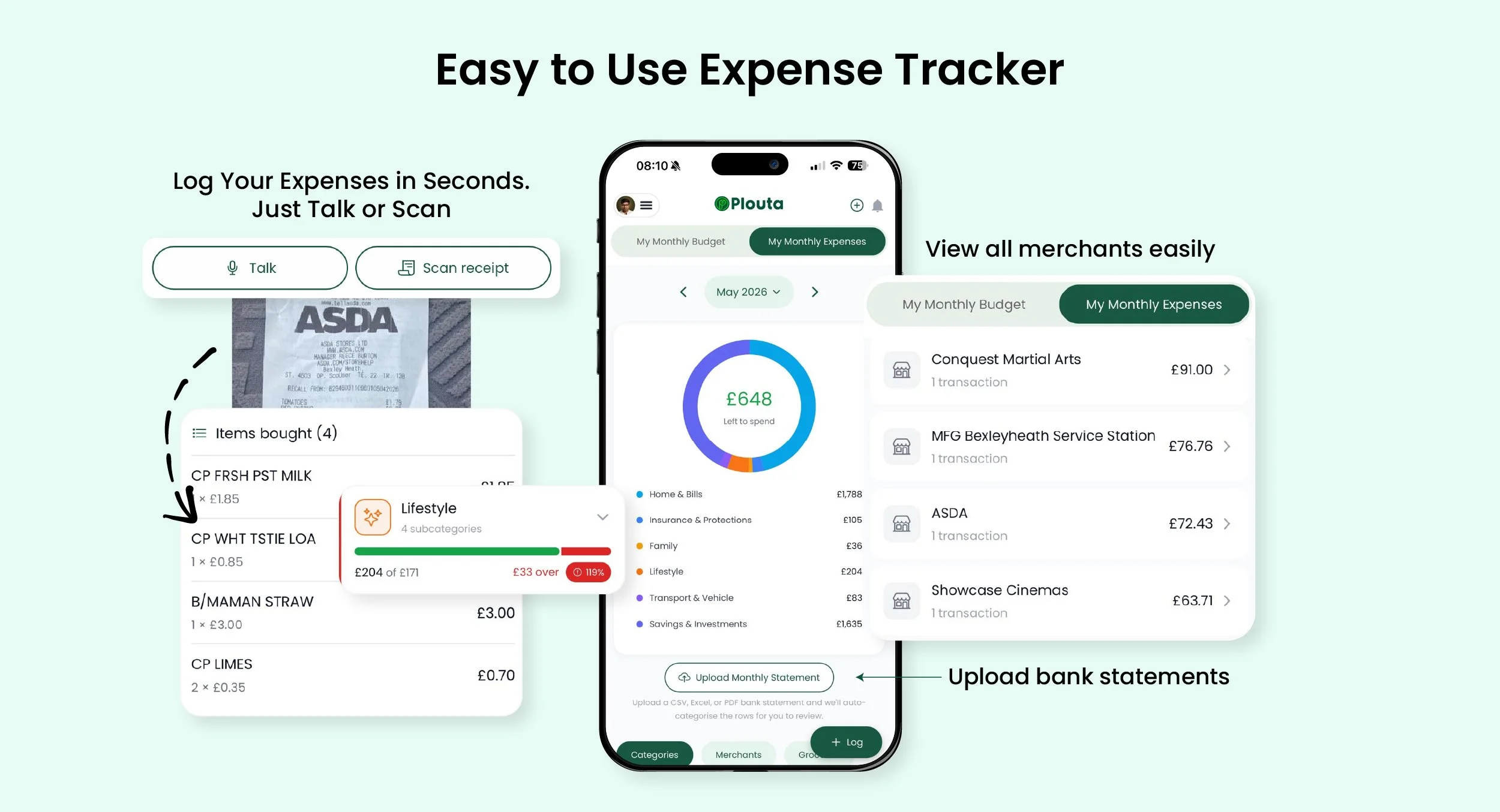 Best expense tracker apps for UK Households