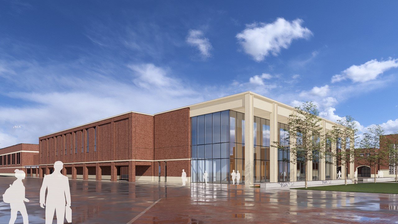Perkins&Will | School Cafeteria Render