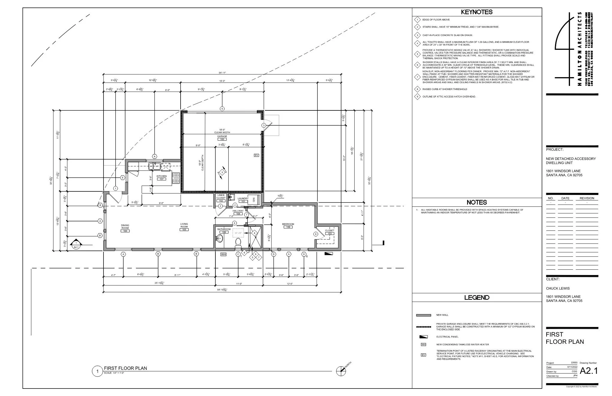 Hamilton Architects | ADU Package