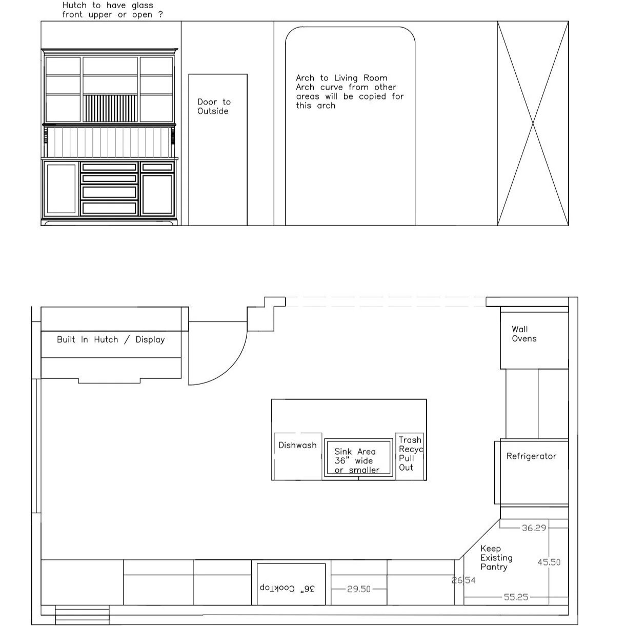 Michelle Wade Design | Residential Plan and Elevation