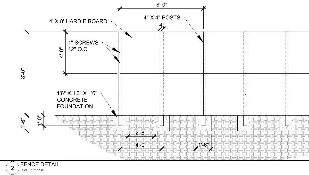 Hamilton Architects | Fence Detail