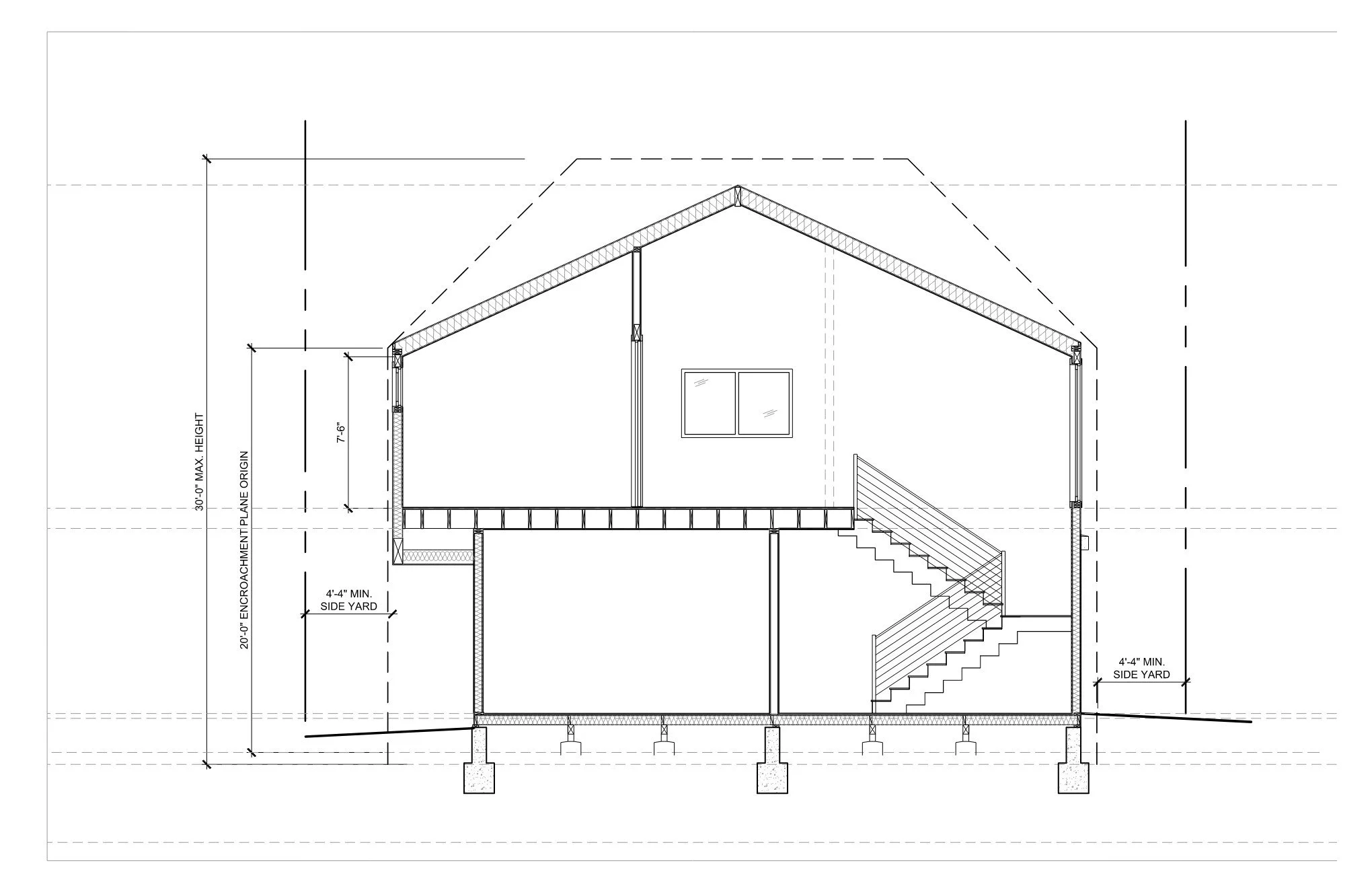 Hamilton Architects | Section Elevation