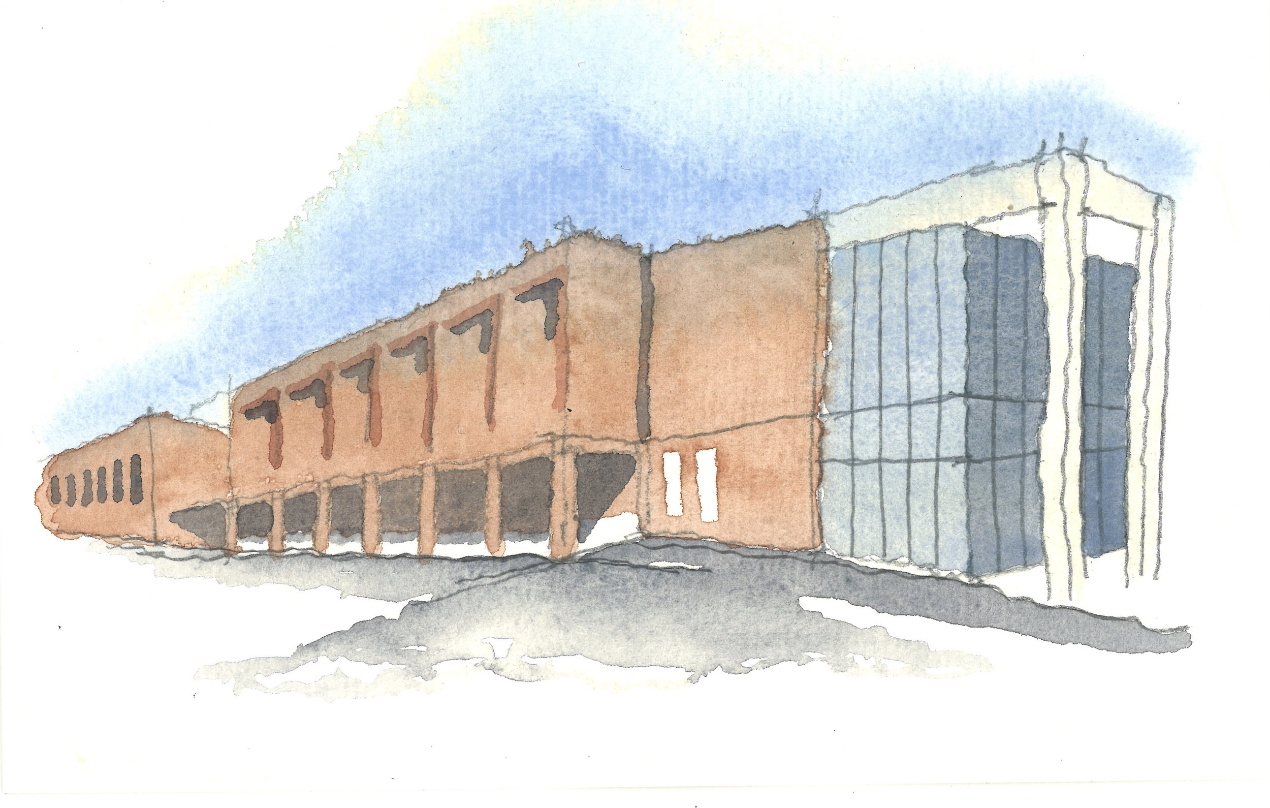 Perkins&Will | Watercolor Render