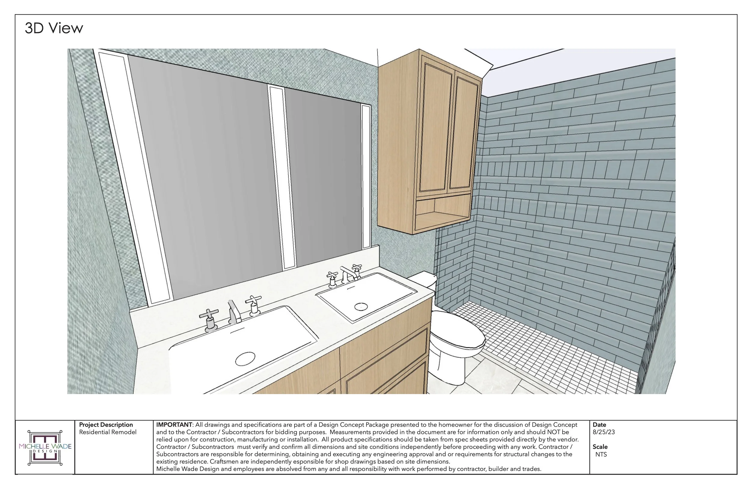 Michelle Wade Design | Conceptual Render