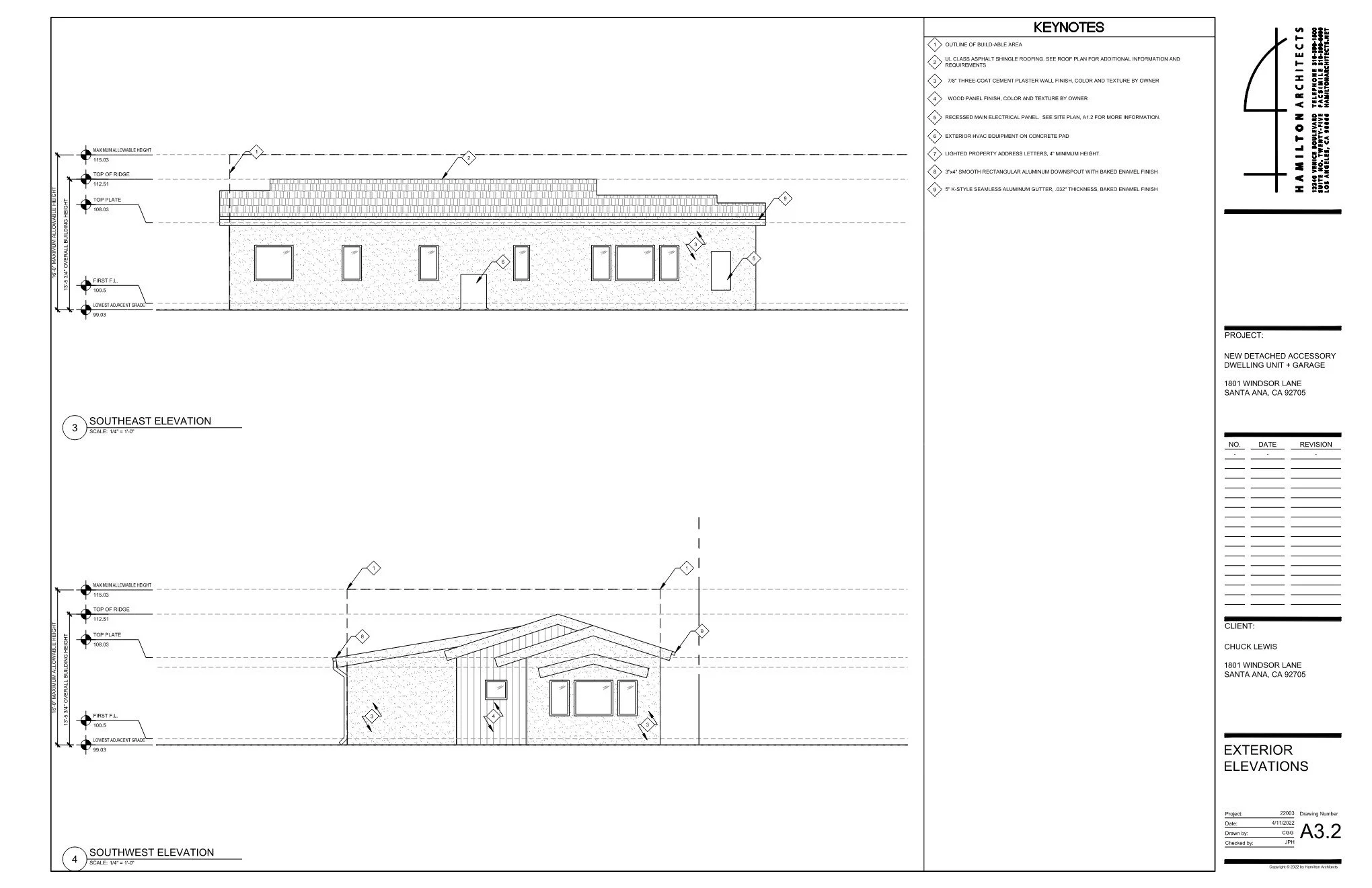 Hamilton Architects | ADU Package