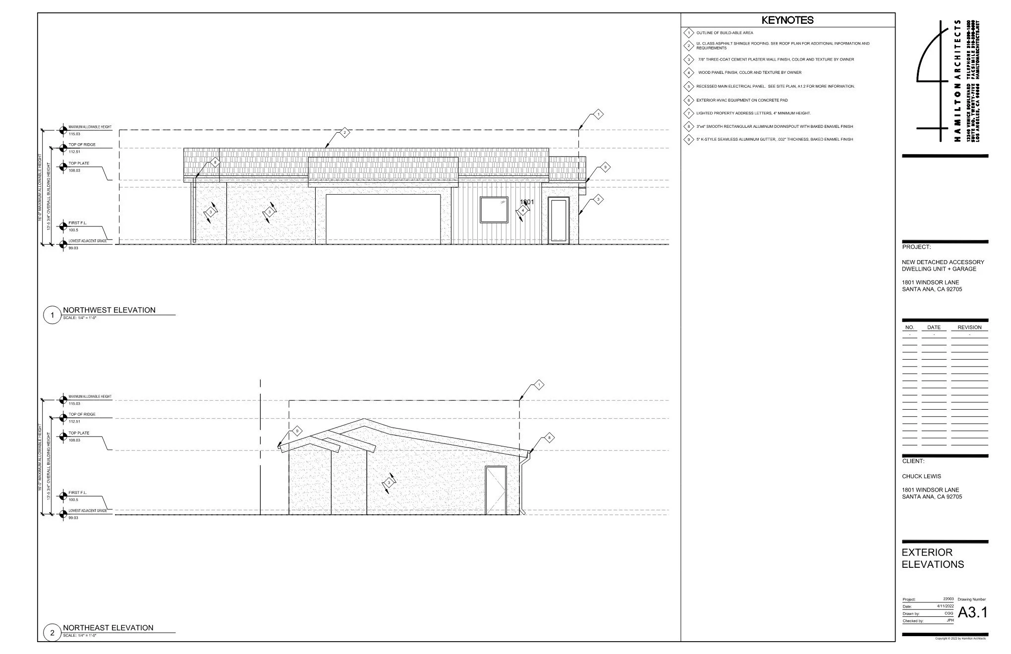 Hamilton Architects | ADU Package