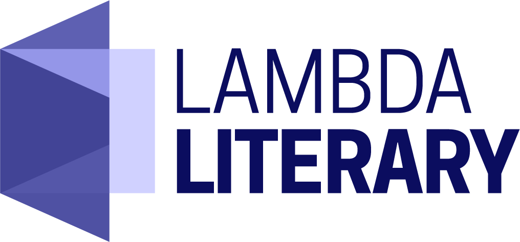 Lambda Literary Logo in dark blue
