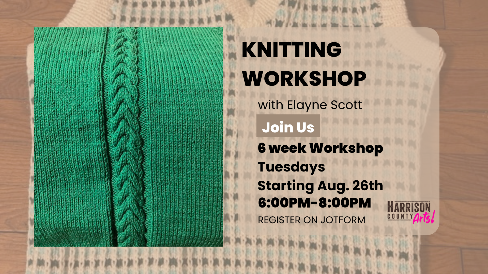 6-part Knitting Workshop