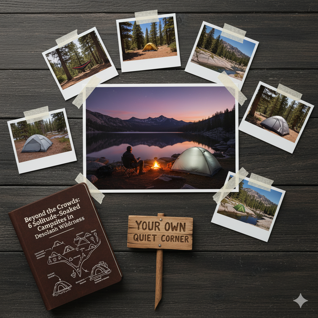 Beyond the Crowds: 6 Solitude-Soaked Campsites in Desolation Wilderness (and How to Find Your Own Quiet Corner)