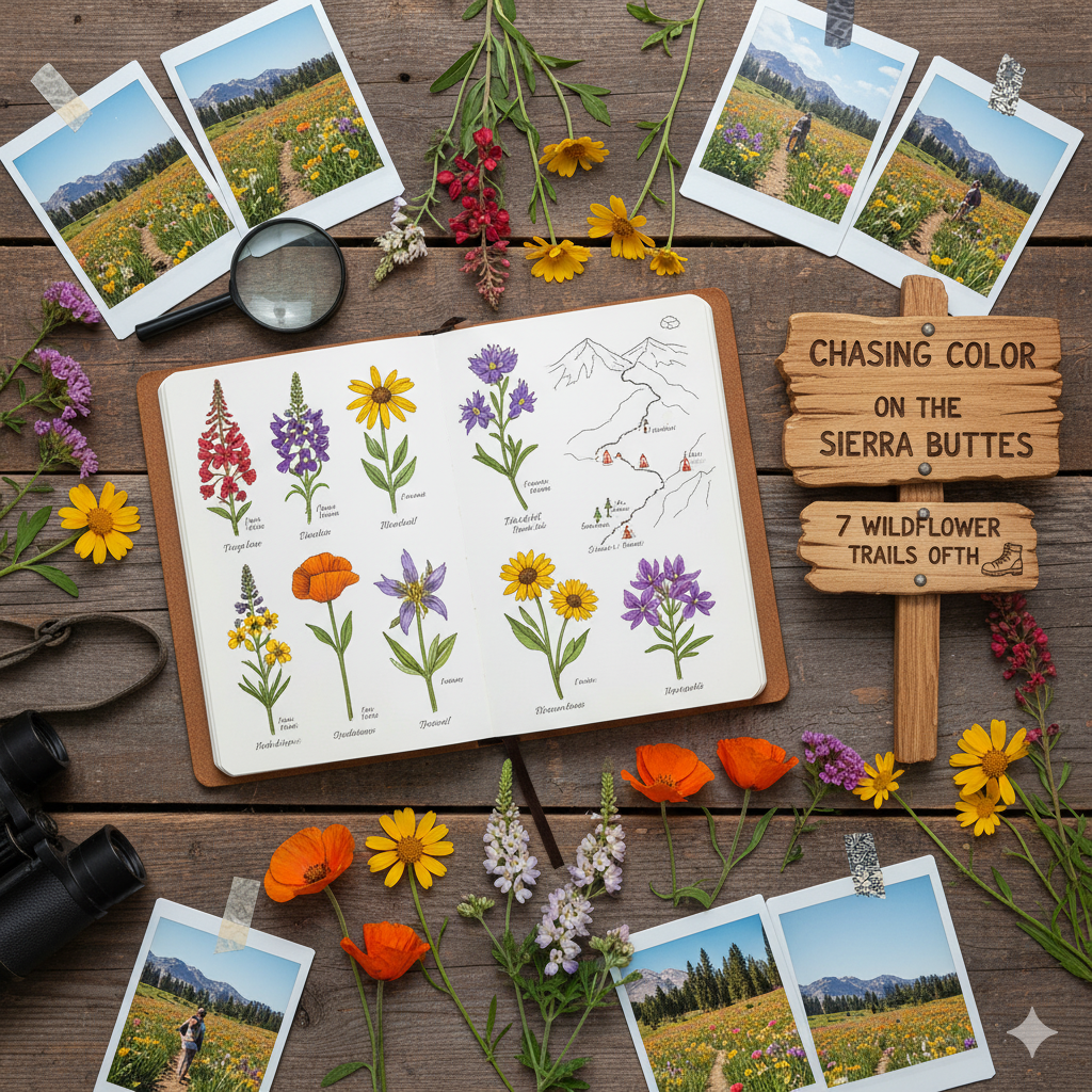 Chasing Color on the Sierra Buttes: 7 Wildflower Trails Off the Beaten Path