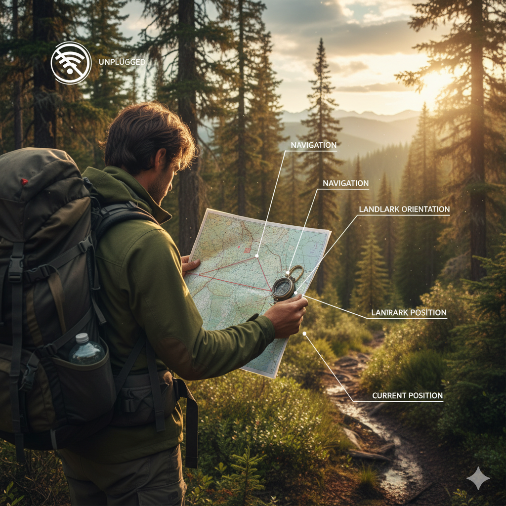 The Unplugged Explorer: Surviving and Thriving with Map and Compass Skills