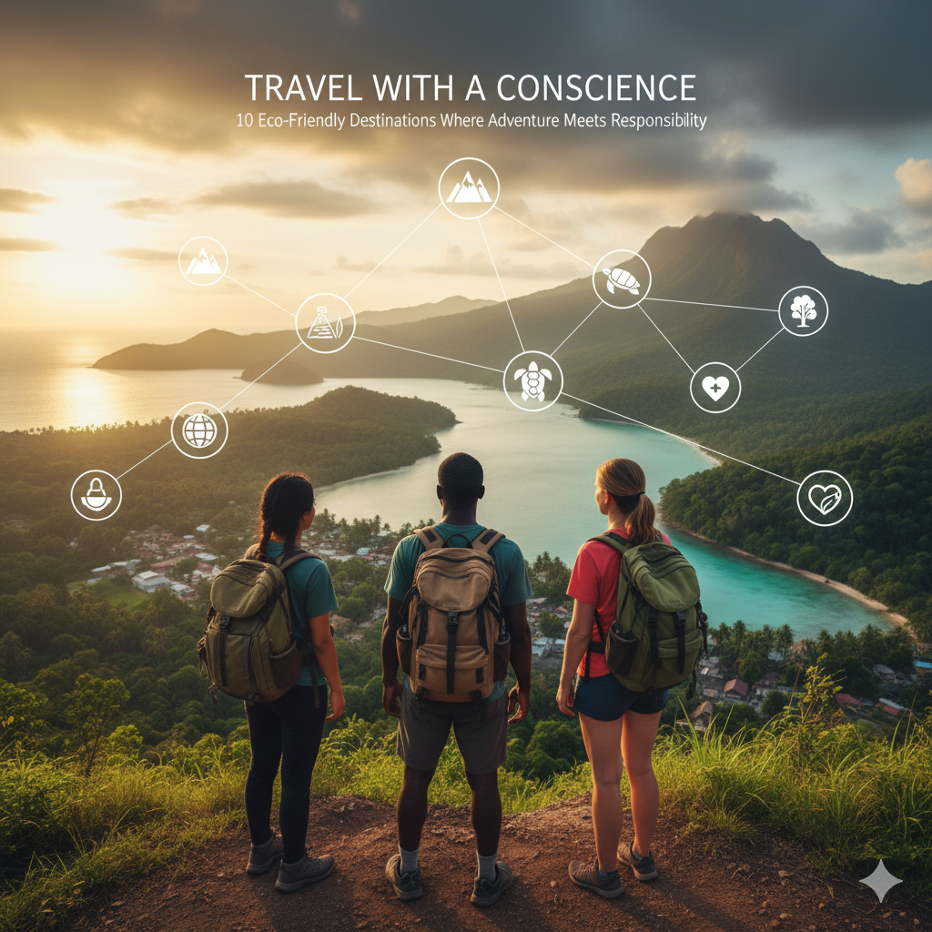 Travel with a Conscience: 10 Eco-Friendly Destinations Where Adventure Meets Responsibility