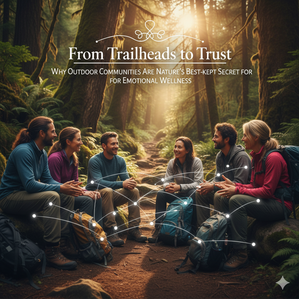 From Trailheads to Trust: Why Outdoor Communities Are Nature’s Best-kept Secret for Emotional Wellness