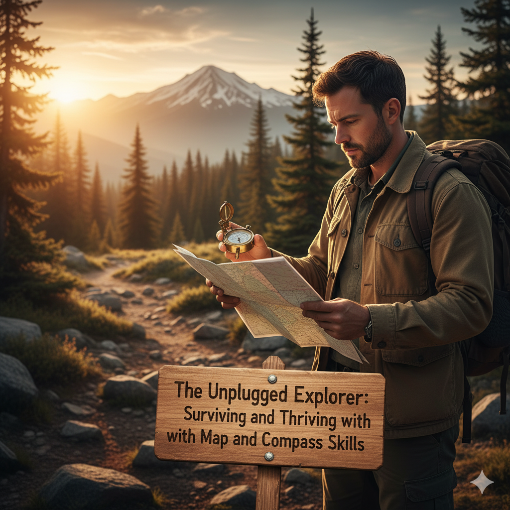 The Unplugged Explorer: Surviving and Thriving with Map and Compass Skills
