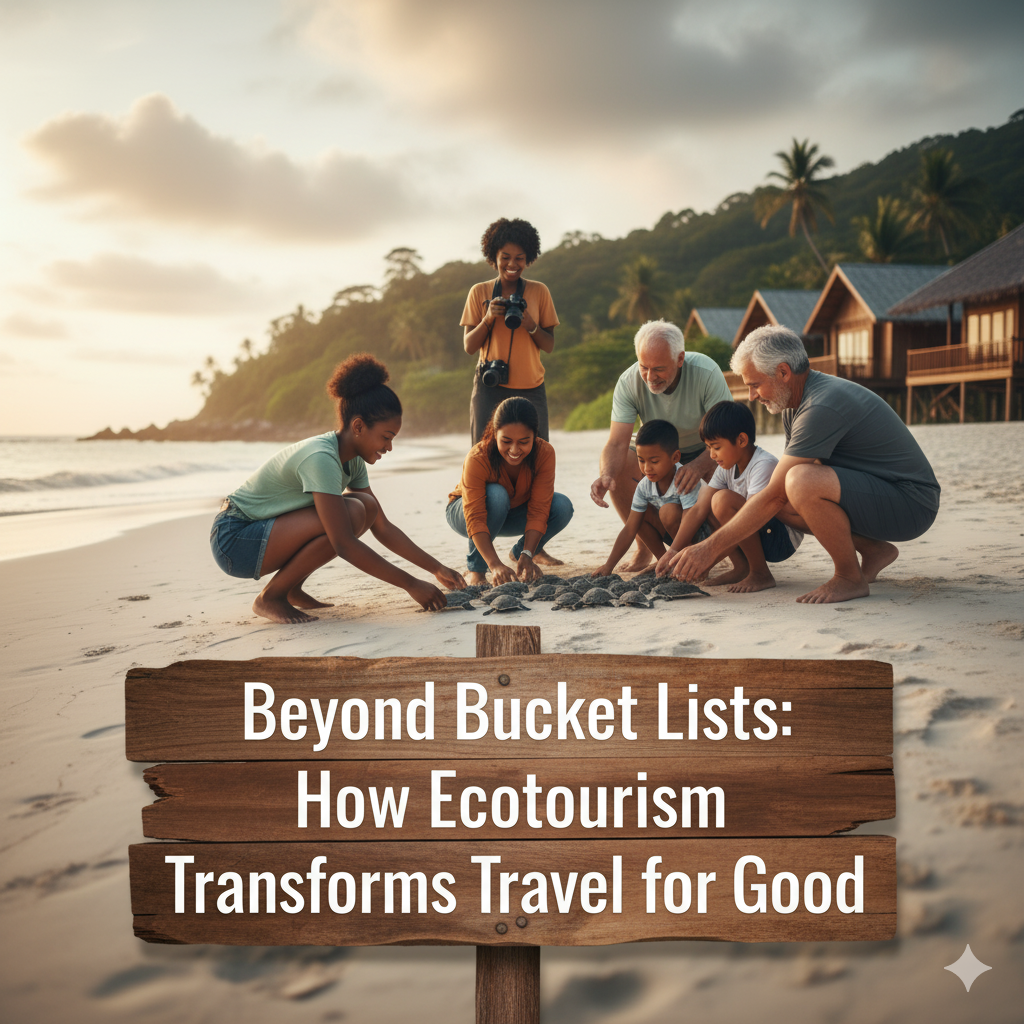 Beyond Bucket Lists: How Ecotourism Transforms Travel for Good
