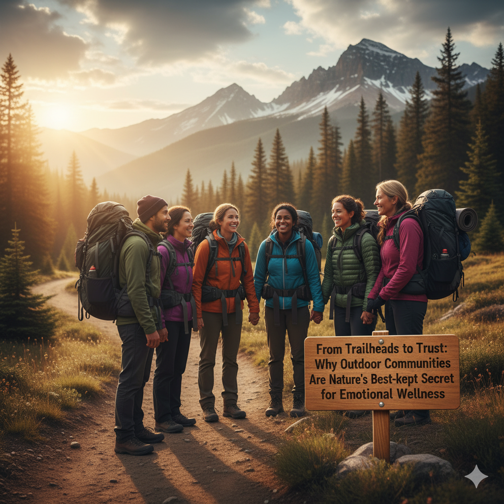 From Trailheads to Trust: Why Outdoor Communities Are Nature’s Best-kept Secret for Emotional Wellness
