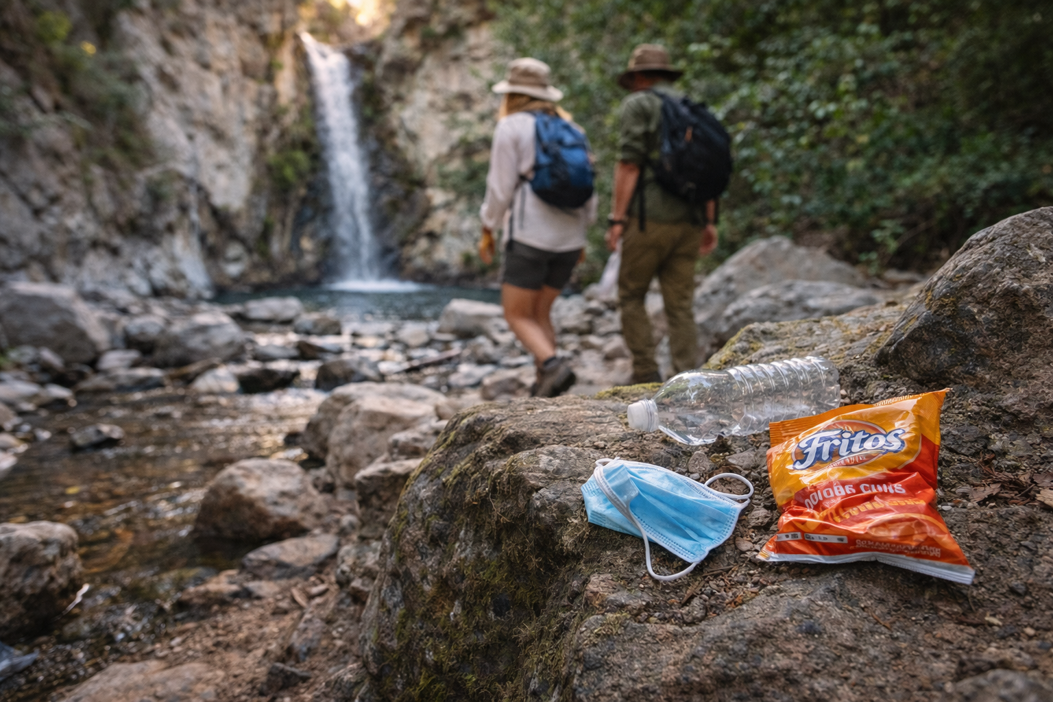 Leave No Trace Series: Eaton Canyon Falls Trail in Pasadena