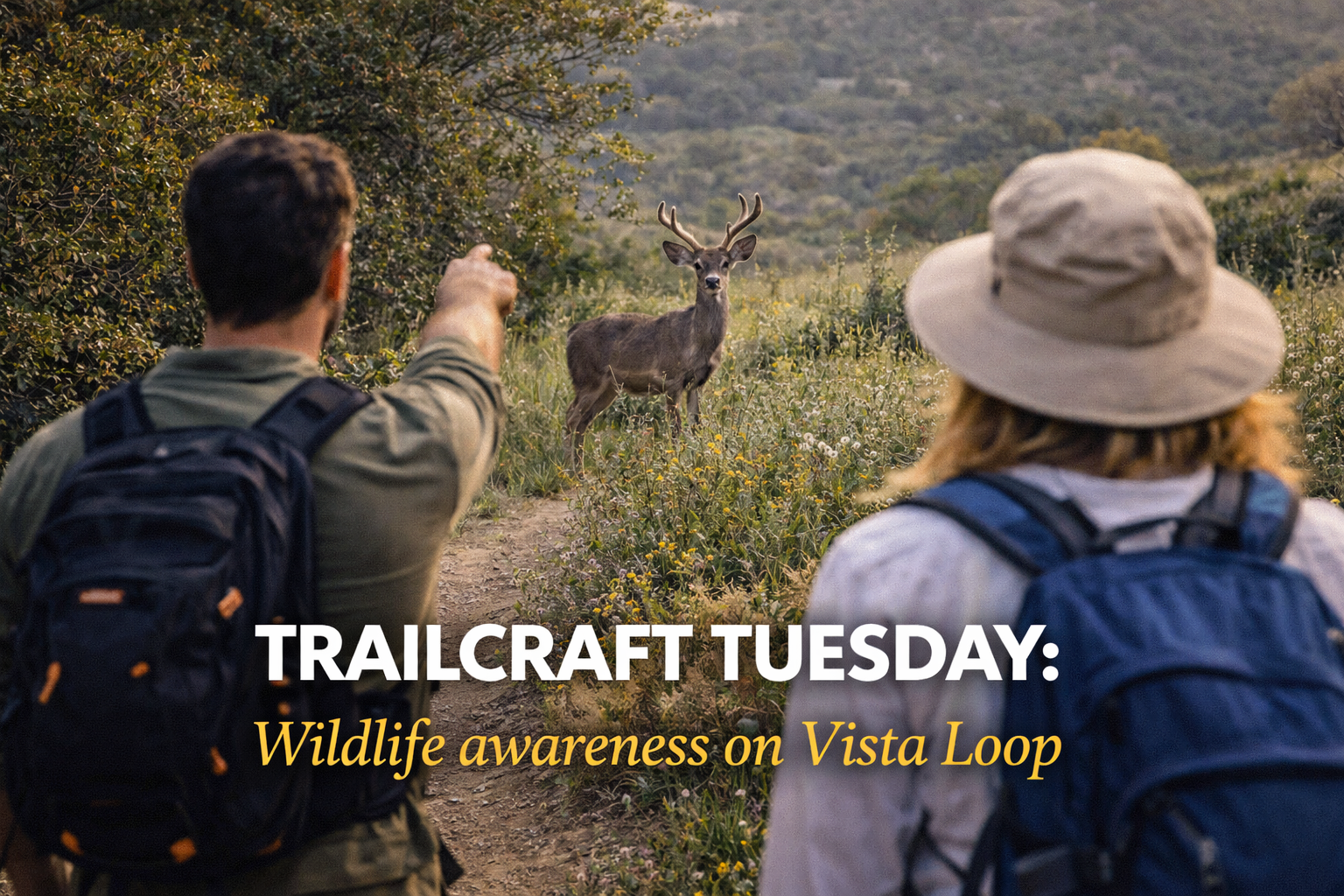 Trailcraft Tuesday: Wildlife awareness on Vista Loop