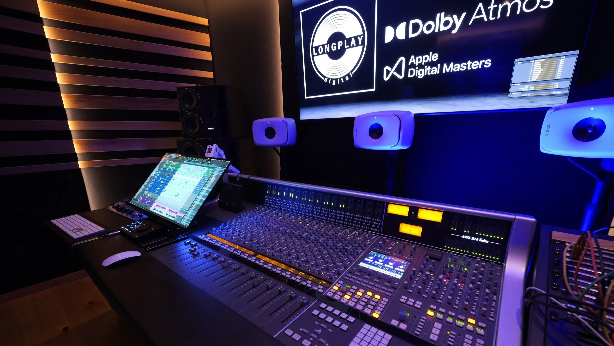 Longplay Studios Control Room 2 - DOLBY ATMOS - Apple Digital Masters