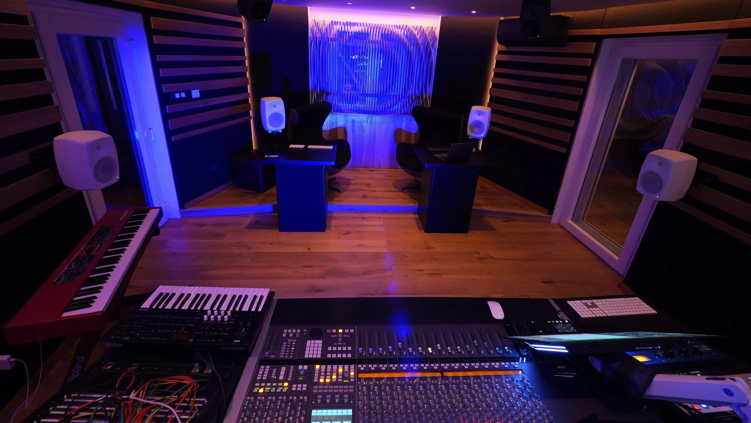 Longplay Studios Control Room - Back view