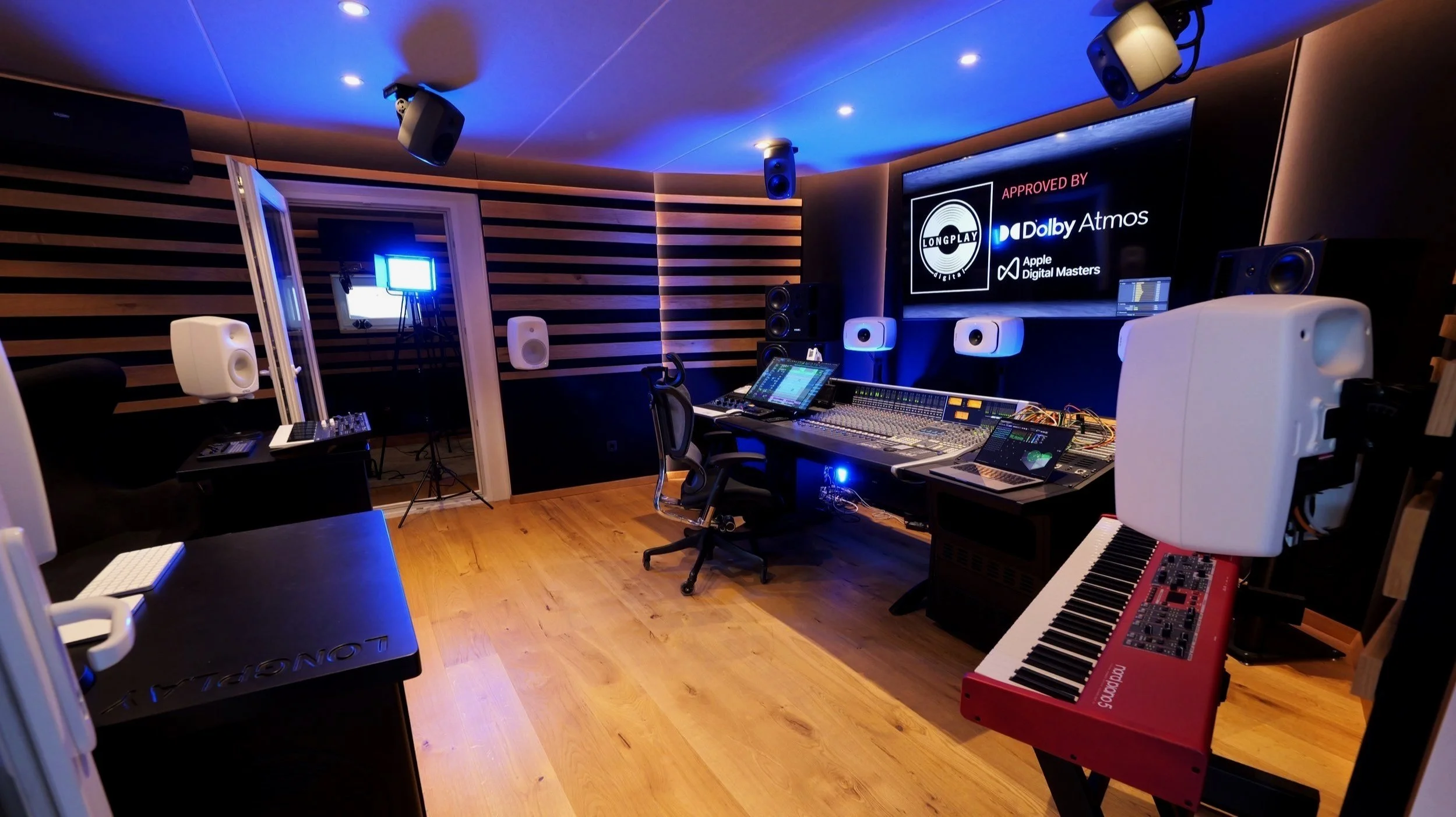 Longplay Studios mix room DOLBY ATMOS