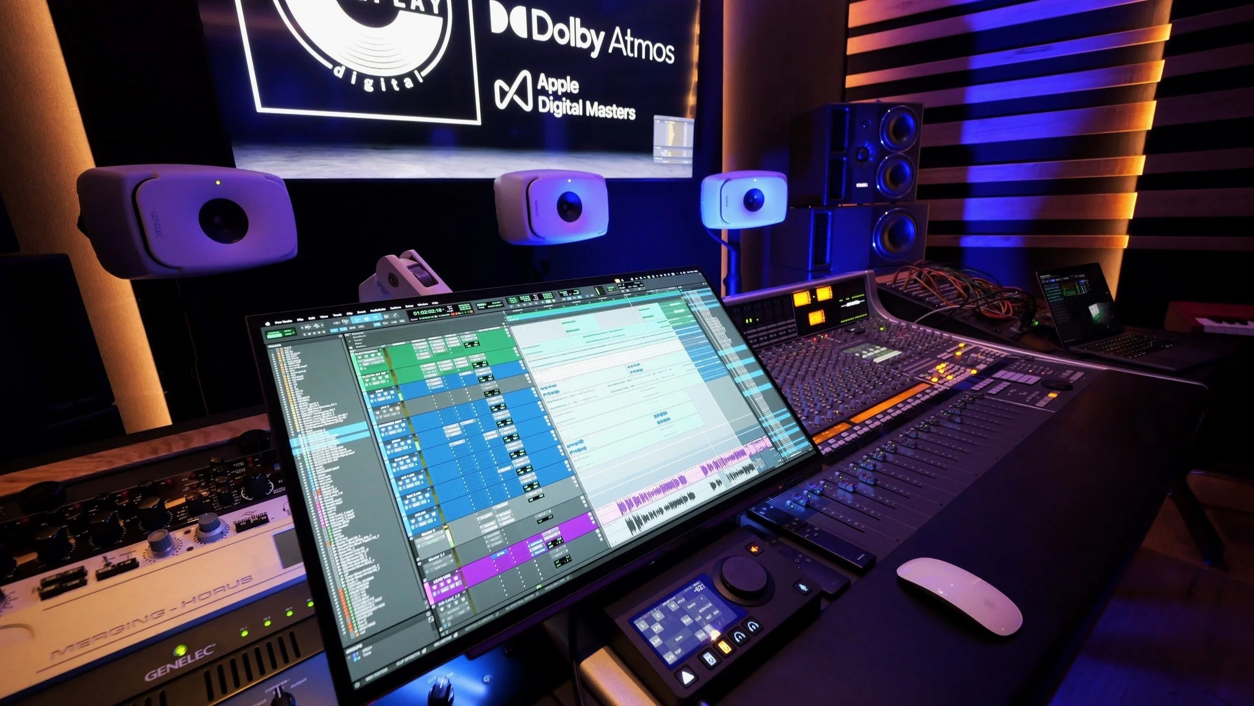 Longplay Studios Mixing desk