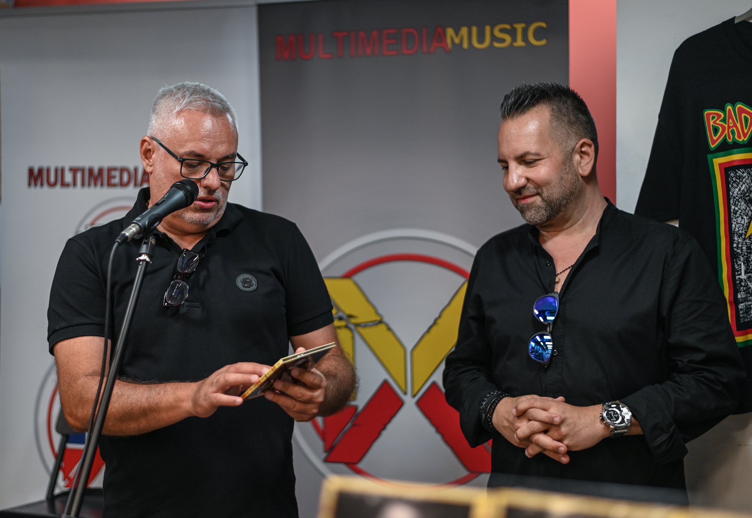 Darko Capo album Gold promotion in Multimedia Music, Belgrade
