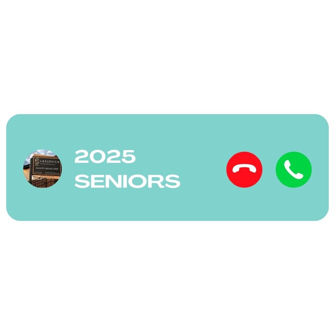 CALLING ALL 2025 SENIORS!

TAG us in a SENIOR PHOTO of your Laslovich Orthodontics smile to be entered to win a free set of retainers before college! 

We can not wait to see all of your beautiful smiles!