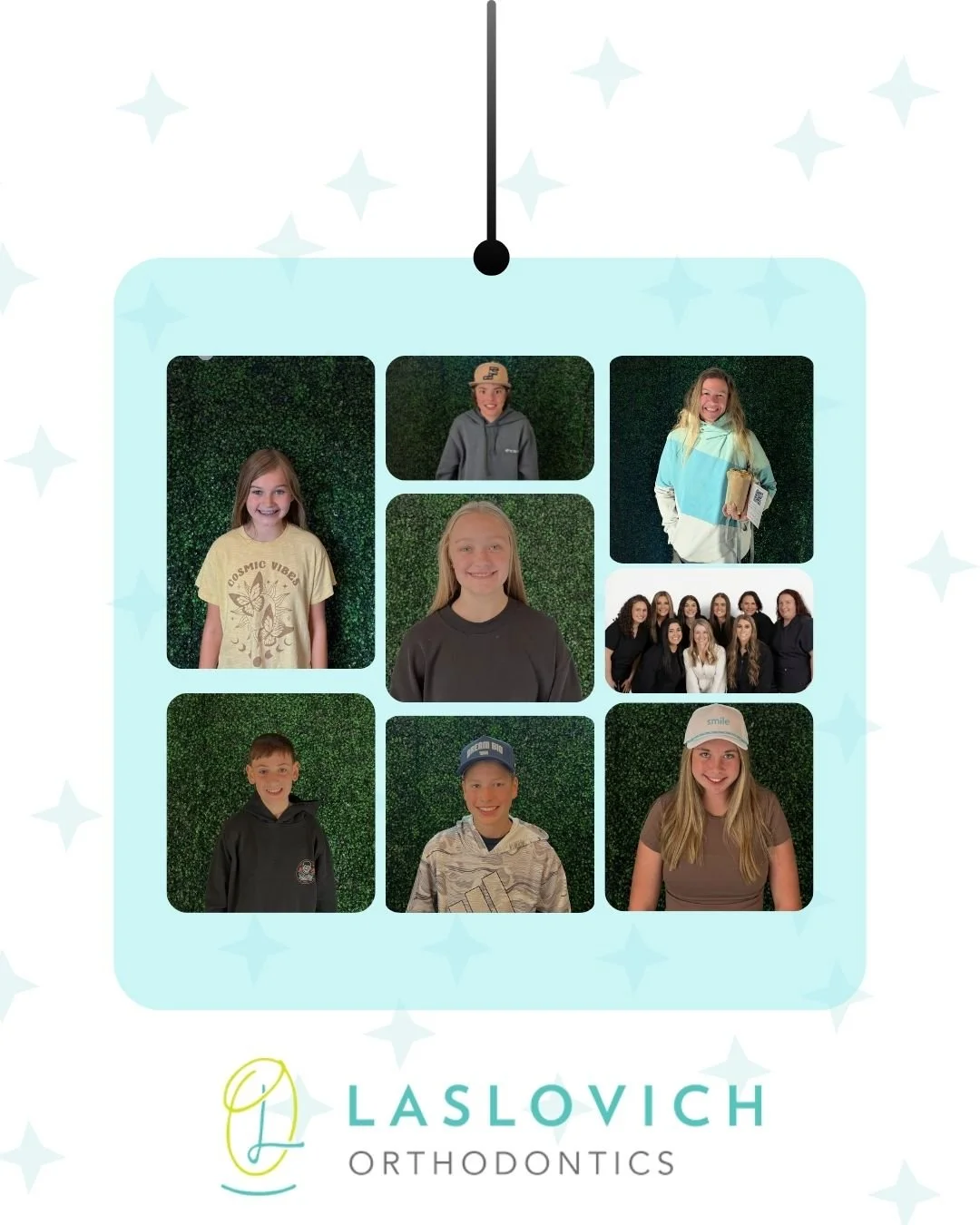 On the 12th day of Christmas, our ortho team gave to you&hellip; twelve reasons to smile! We hope your holidays are full of laughter, joy, and, of course, perfect smiles. 😁✨