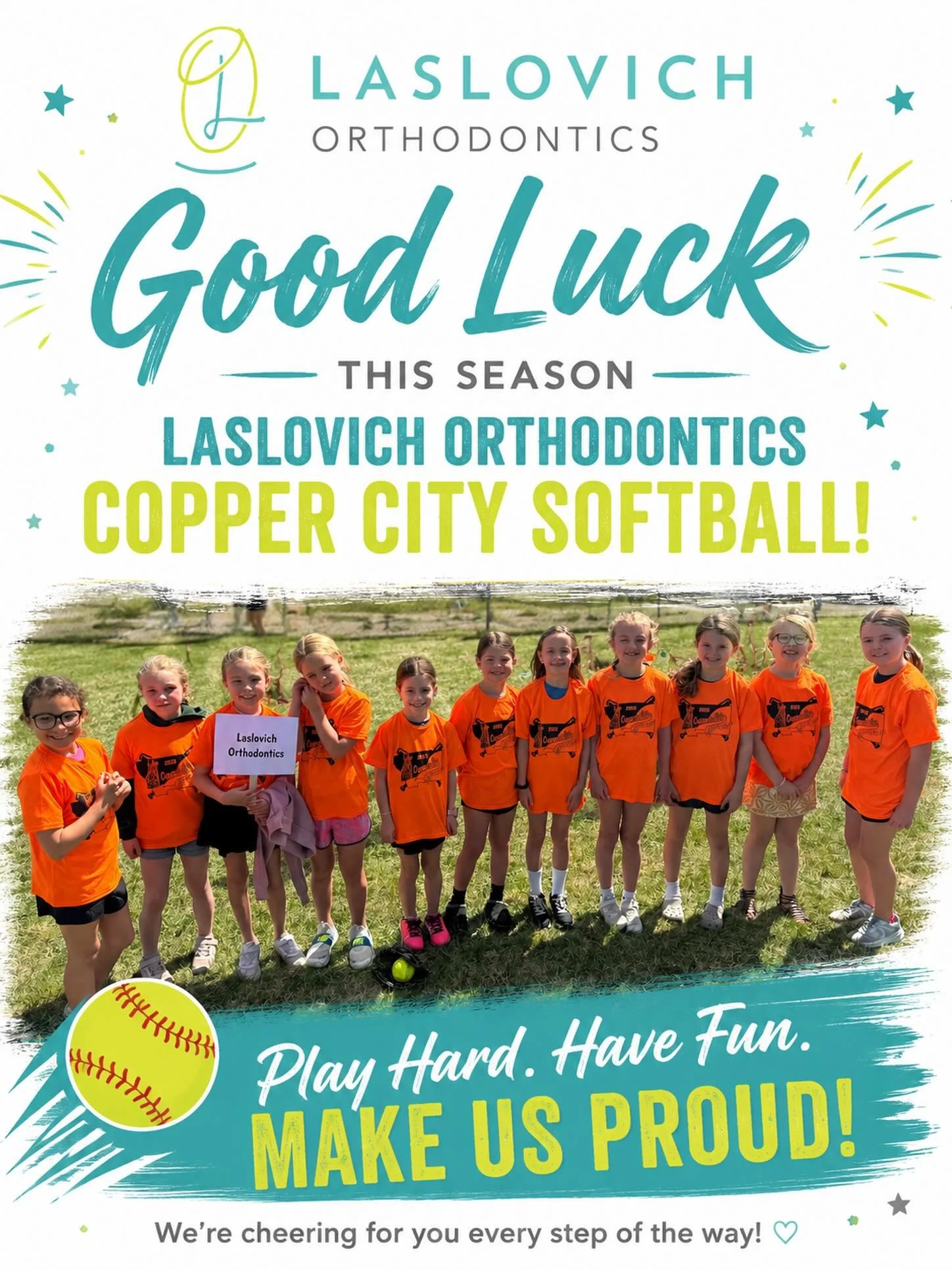 We love supporting all the youth of our community. Good luck girls!