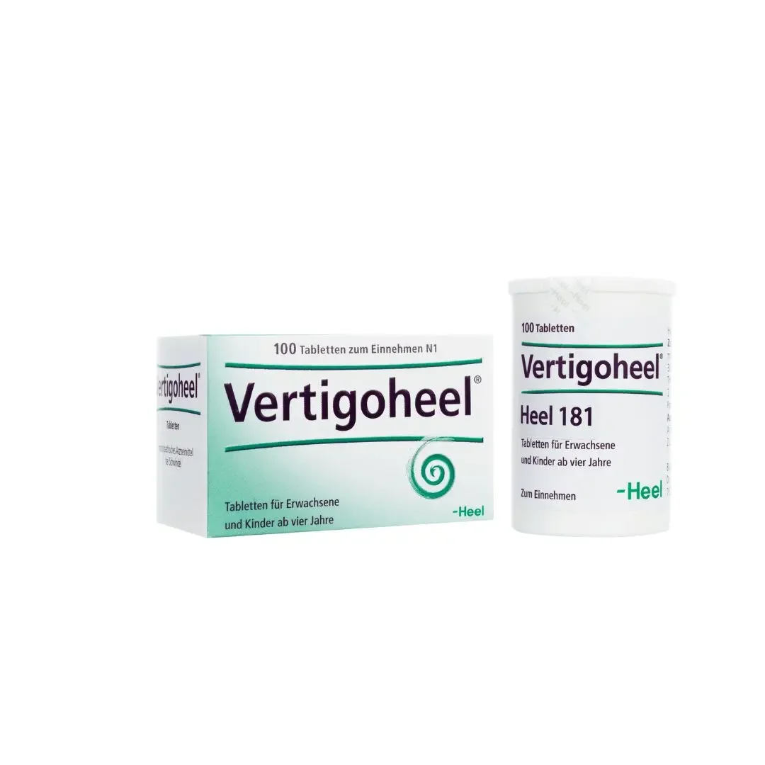Vertigoheel Tabletas x 50 Heel, medicamento homeopático de prescripción médica con registro INVIMA MH2018-0000692-R1, disponible en Alternativ Colombia.
