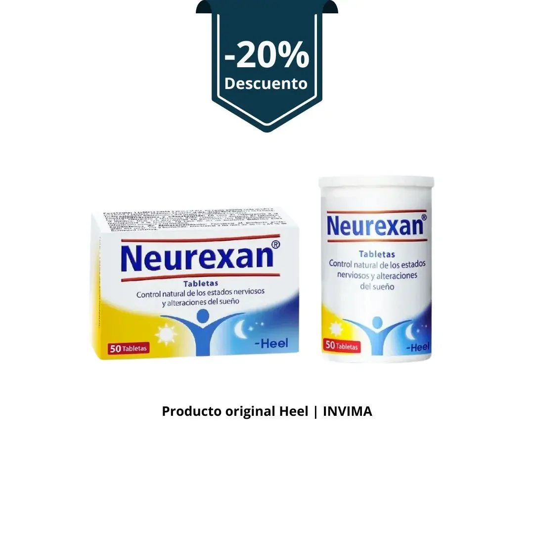 Neurexan Tabletas x 50 Heel | Medicamento homeopático