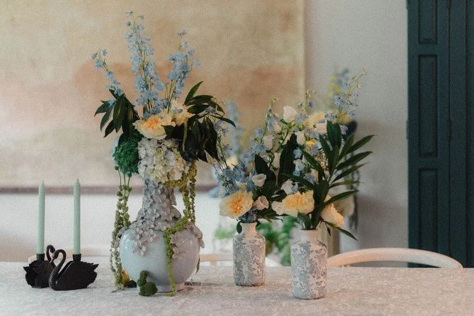 All the sweetest lil&rsquo; baby shower details woven together to celebrate the little baby boy Jude we&rsquo;ve all been waiting for 🐣⭐️🩵

📷 Photography: @katieostarlyphotography 
🍰 Chantilly Crepe Cake: @thaicrispycrepes 
🪻Flowers and Design: 