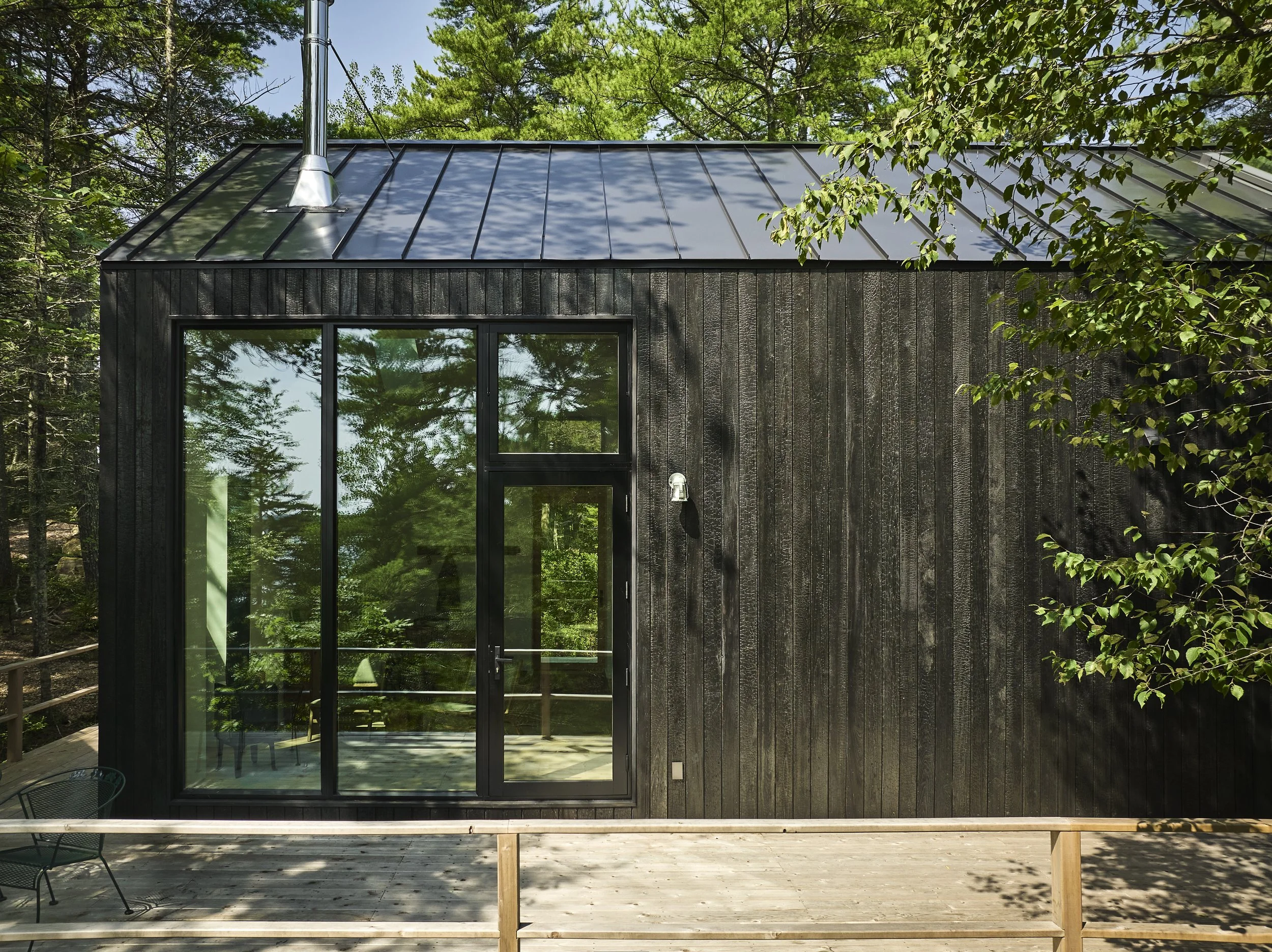 An image of Moss House South Elevation