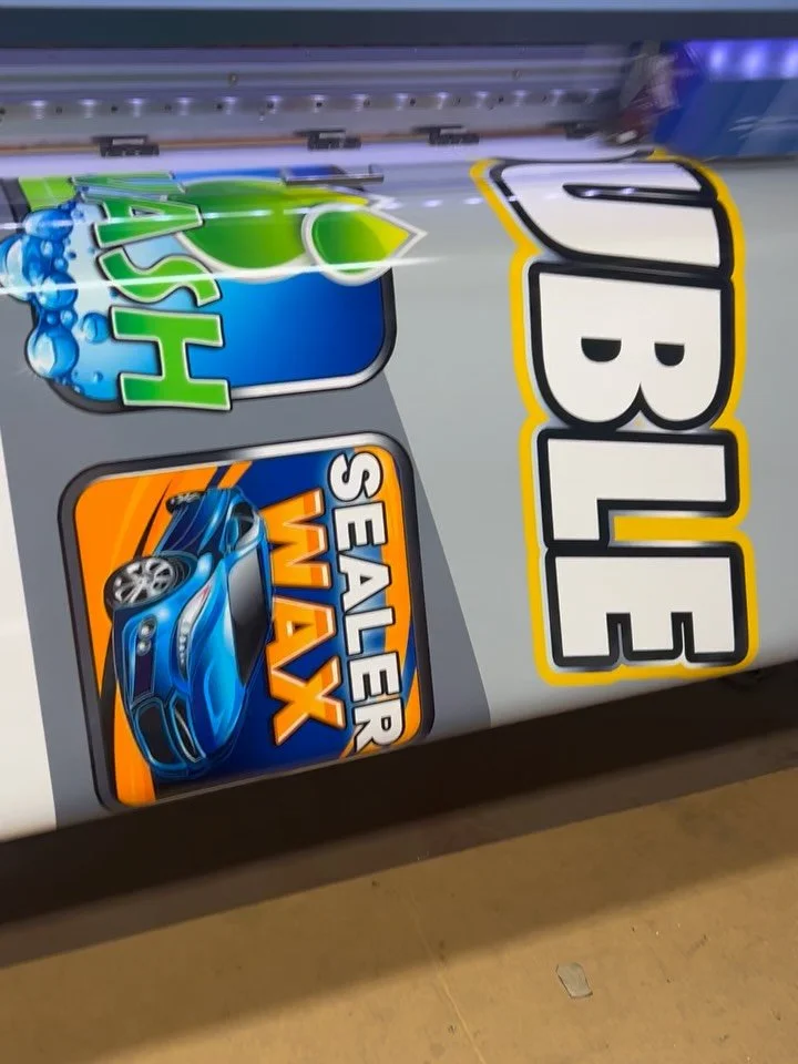 Car wash menu #GLASigns #๐๐ #Menu