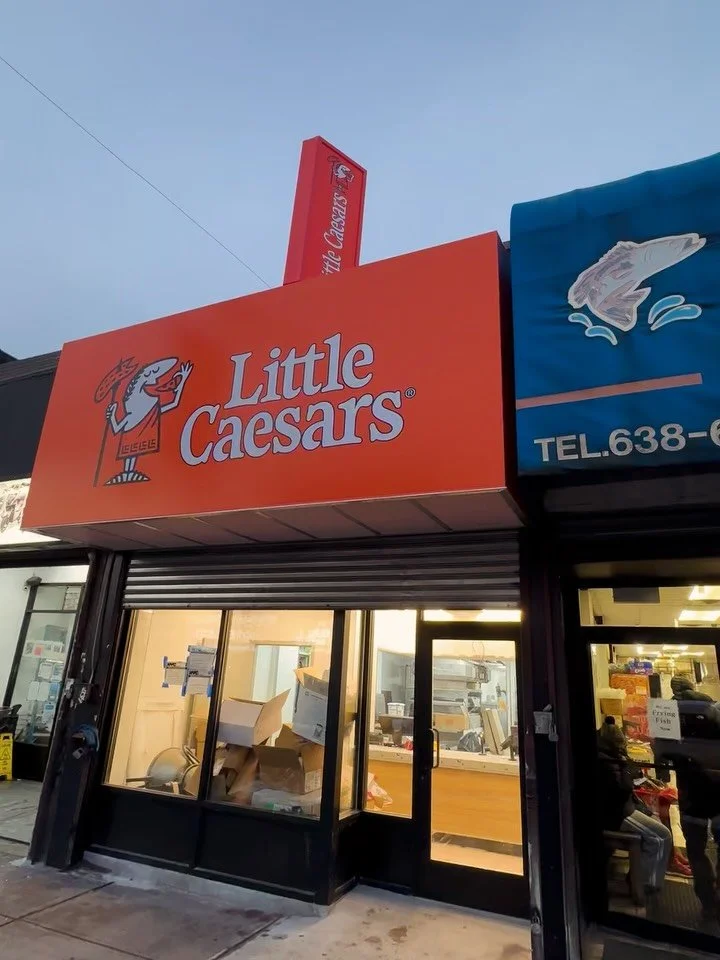 #GLASigns #LittleCaesars #Pizza #Awning #Light #Box