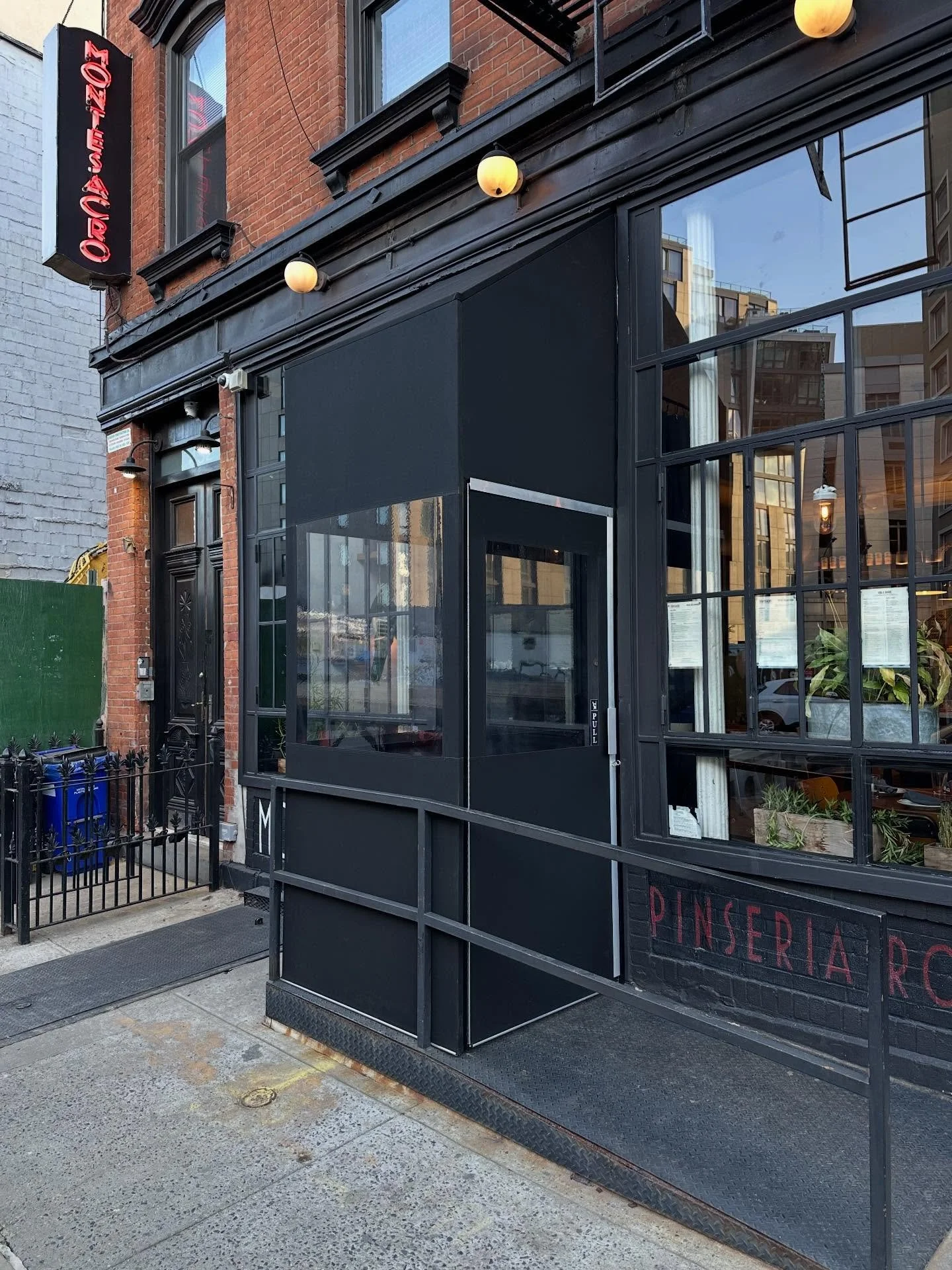 Winter box for the colder months #GLASigns #Vestibule #BK #NYC #Montesacro