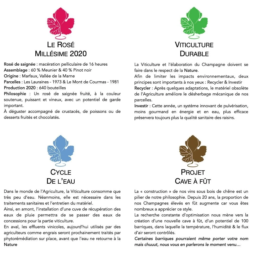 Newsletter printemps 2025 - une nouvelle cuv&eacute;e arrive et de beaux projets dans les tiroirs 😊
Newsletter sprint 2025 - a new Champagne coming and beautiful projects in the drawers 😊
#champagne #spring #2025 #meunier #chardonnay #pinotnoir #ro