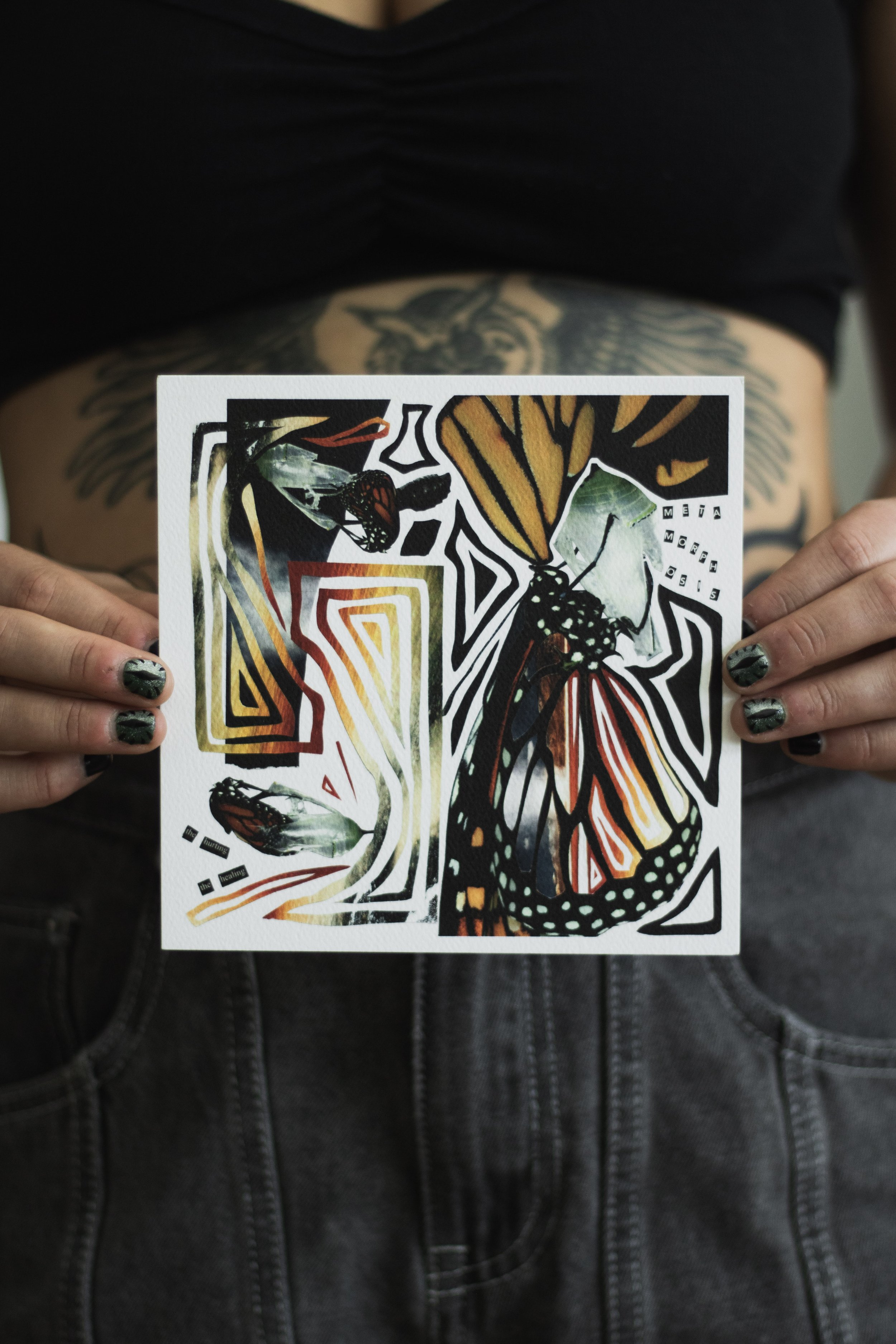 metamorphosis postcard